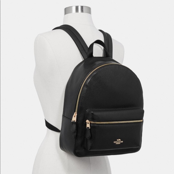 Coach Handbags - NWT Coach black backpack